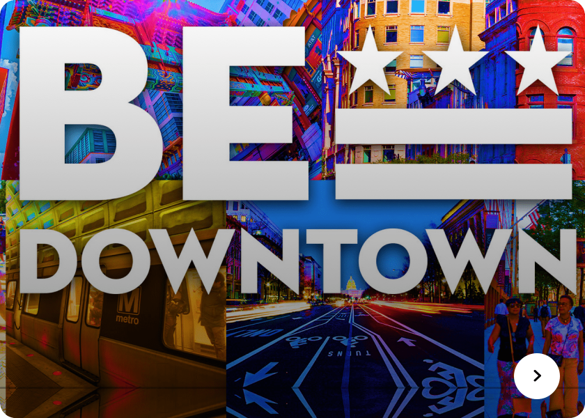 Screenshot of  be downtown website